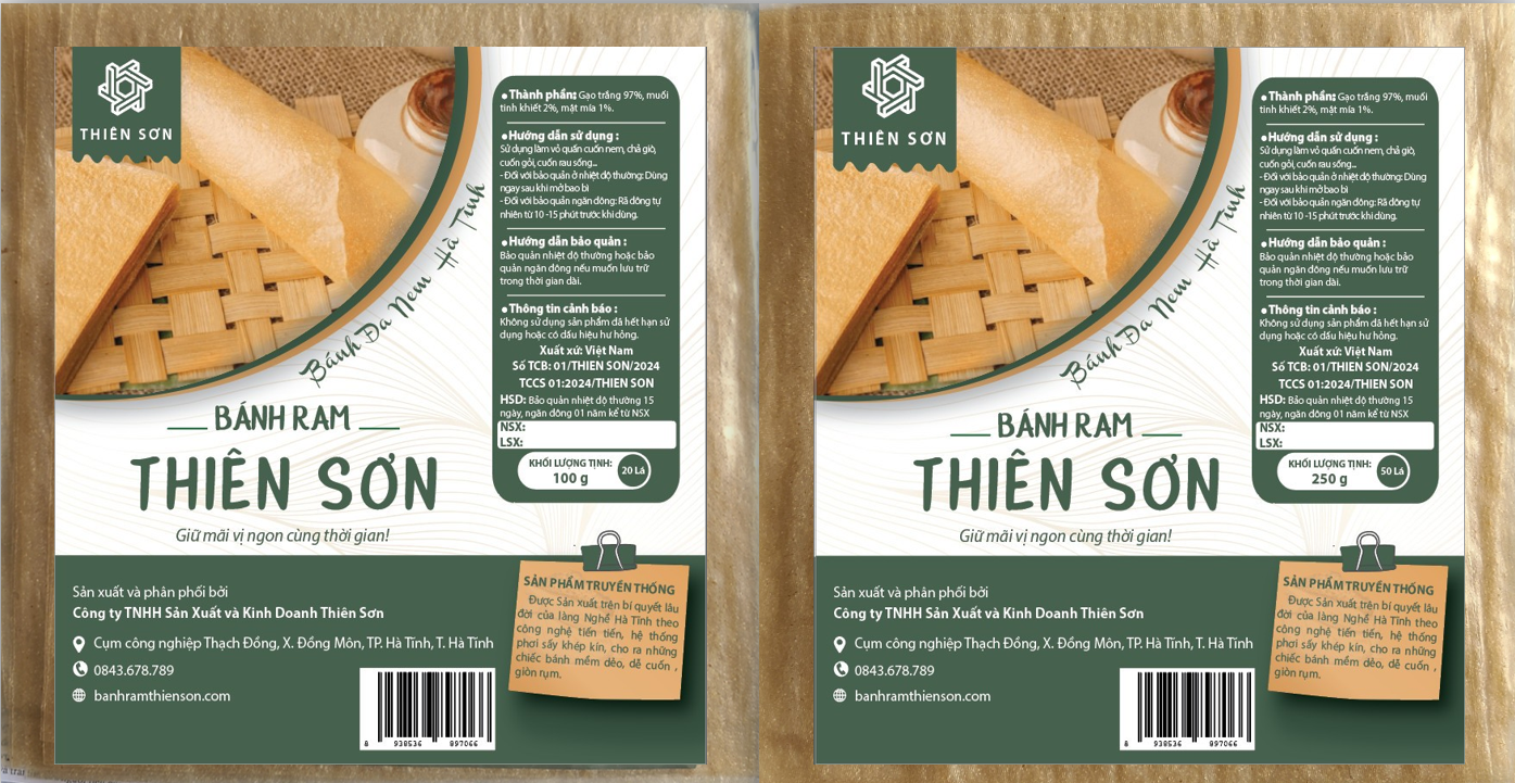 Bánh ram Thiên Sơn